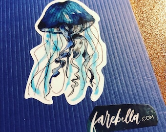 Jellyfish Sticker