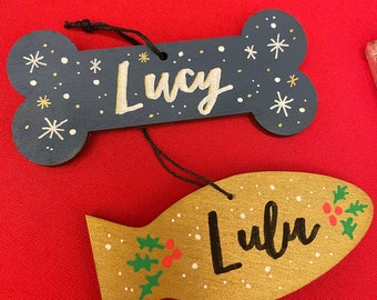 Personalized Custom Ornament - Pet Cat or Dog