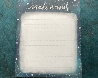 Mini Notepad, Make a Wish, 50 sheets