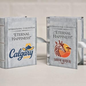 2026 International Convention "Eternal Happiness" • JW Gift Book Box • Pioneer School • Personalized Delegate Gifts