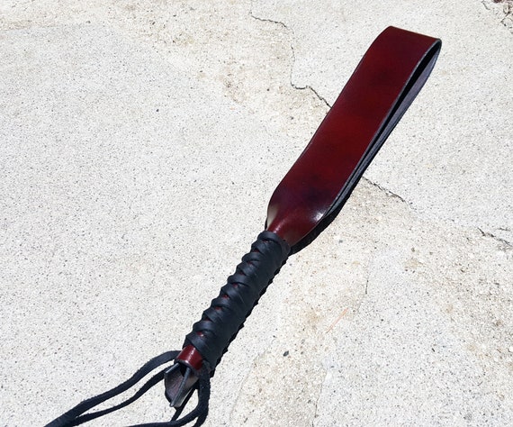 Looking for a Handmade Leather Spanking Paddle?