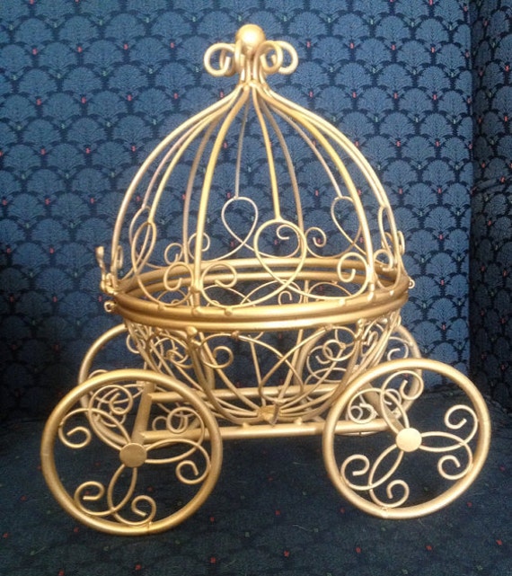 Gold Cinderella Kurbis Kutsche Susse Prinzessin Ideal Fur Etsy
