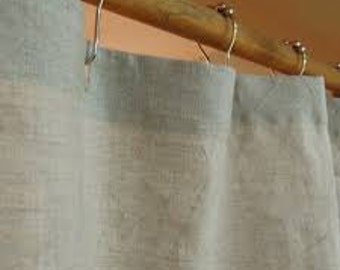 Customers own fabric ~ Made to order Shower Curtain ~ COM