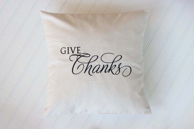Tack-örngott - Bondgårdsinredning - Shabby chic-kudde - Thanksgiving-dekoration bild 1