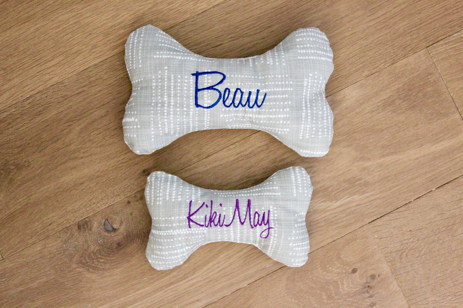 Custom Dog Toy Personalized with Embroidered Name Durable Etsy