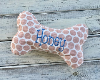 Large Dog Bone Squeaky Toy - Personalized Dog Toy - Durable Dog Toys - Small Dog Toy - Pet Gifts - Dog Lover Gift