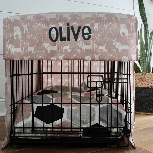 Dog Crate Cover Etsy