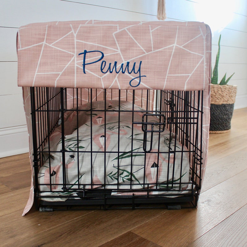 A closer look at Customizable Dog Crate Bedding
