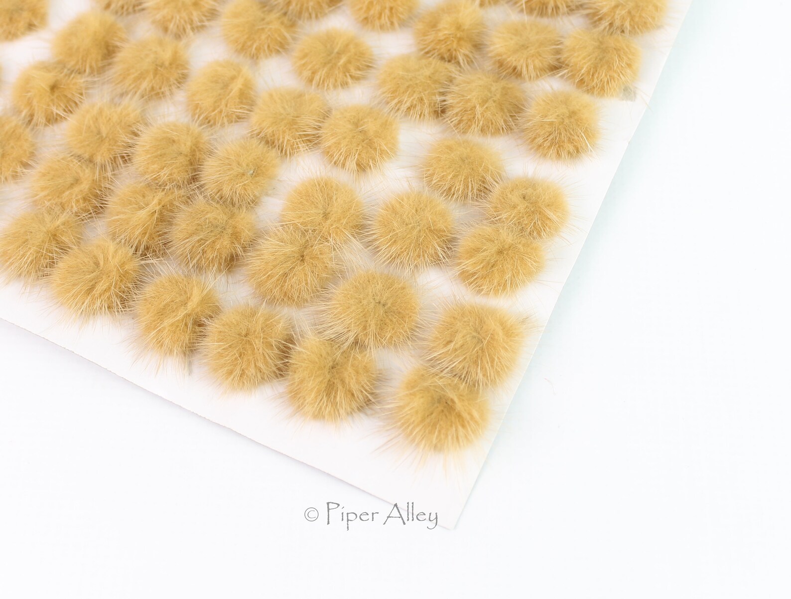 Mini Fur POM POM Bunny Tail 1 Inch Small Set of 6 Choose Etsy