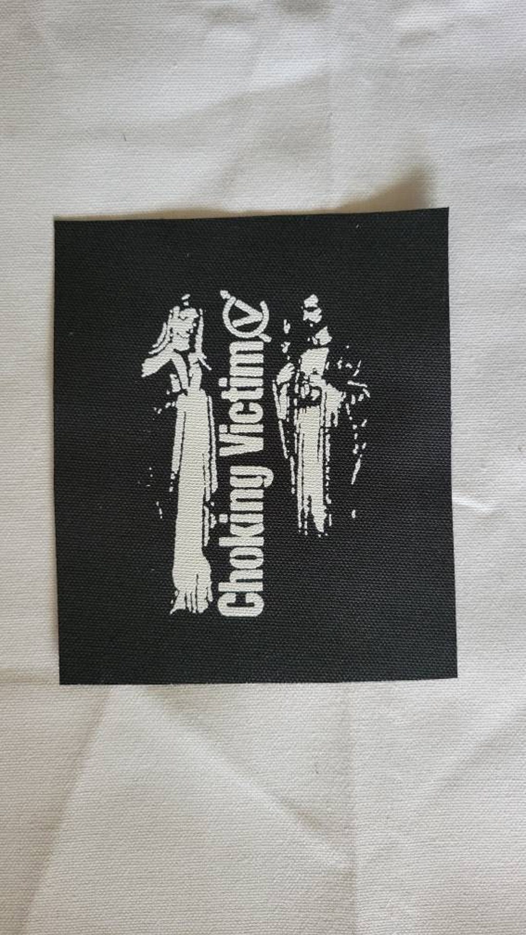 Choking Victim Patch Etsy