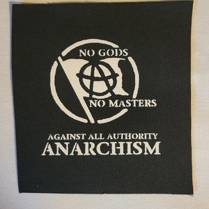 No gods no masters patch