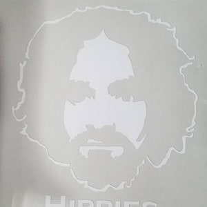 No confíes en las calcomanías de vinilo hippies