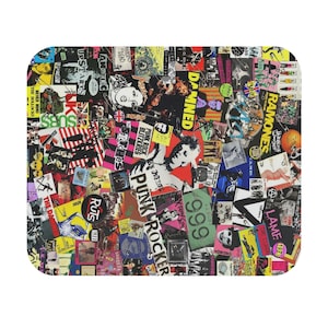 Punk Collage Mousepad