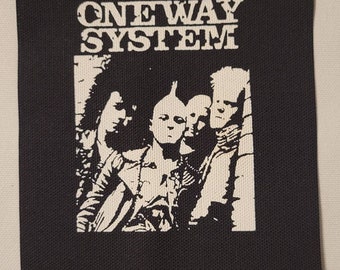 One Way System Aufnäher