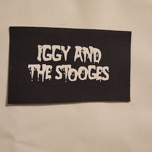Iggy and the Stooges patch
