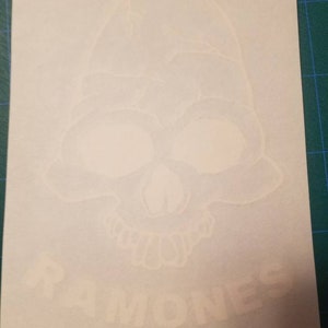 Ramones vinyl decal
