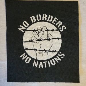 No Borders No Nations patch