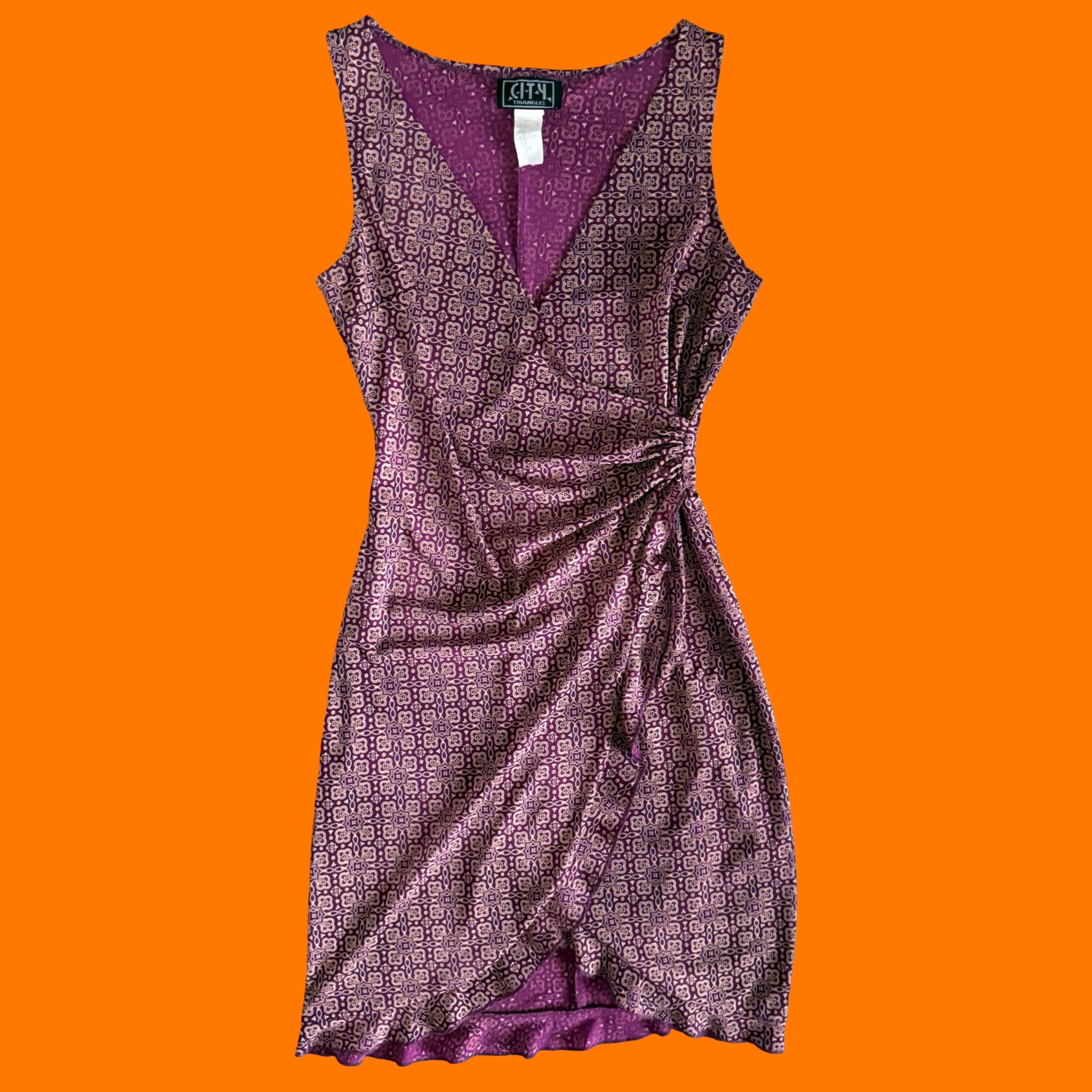 open lace back dress Taleah Lilac Cut Out Maxi Dress - US 16 main image 0