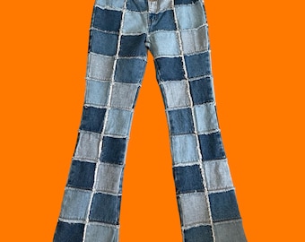 Vtg Y2K DIESEL Lowky BC Bootcut Low Rise Flare Stretch Jeans Size 