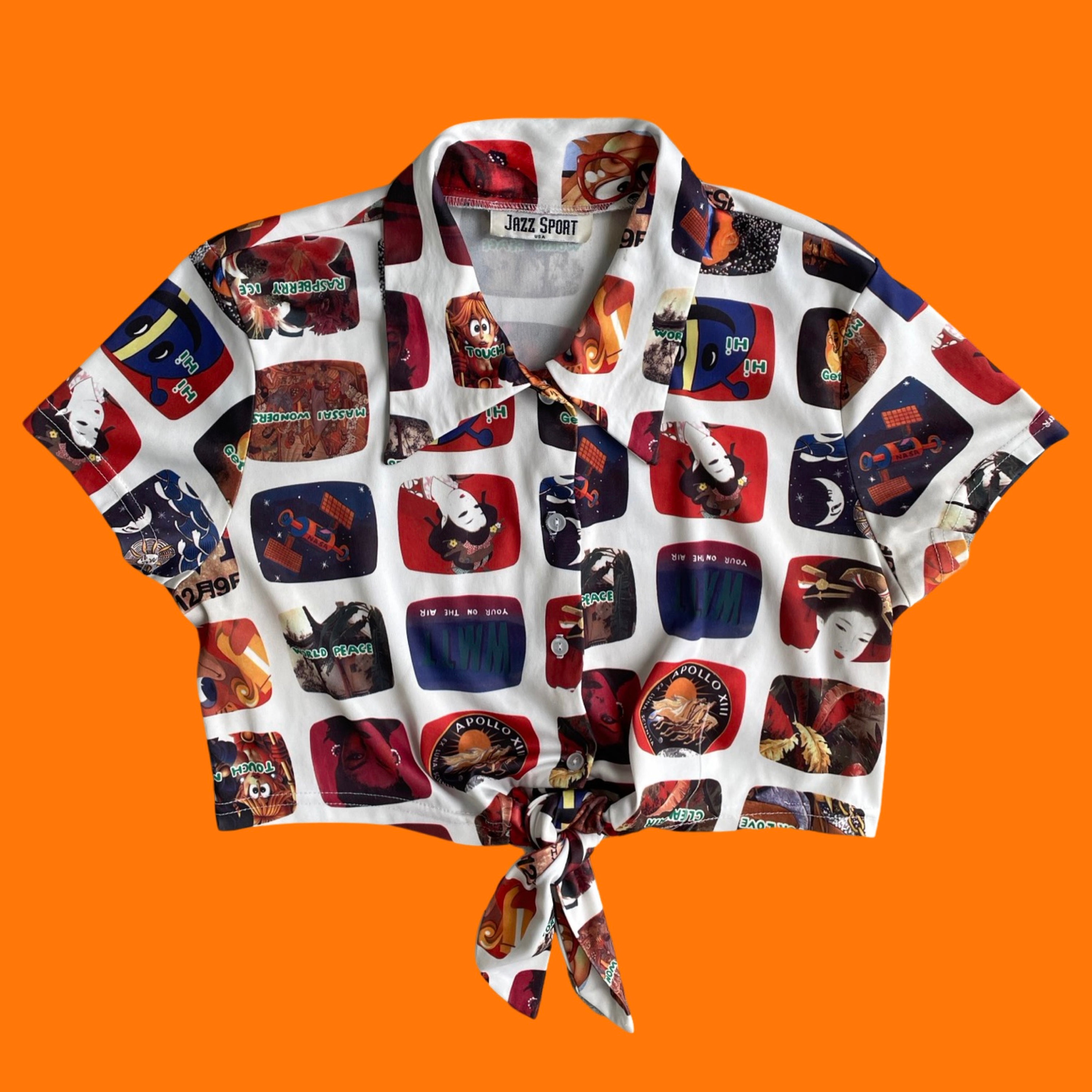 90s Geisha Top - Etsy