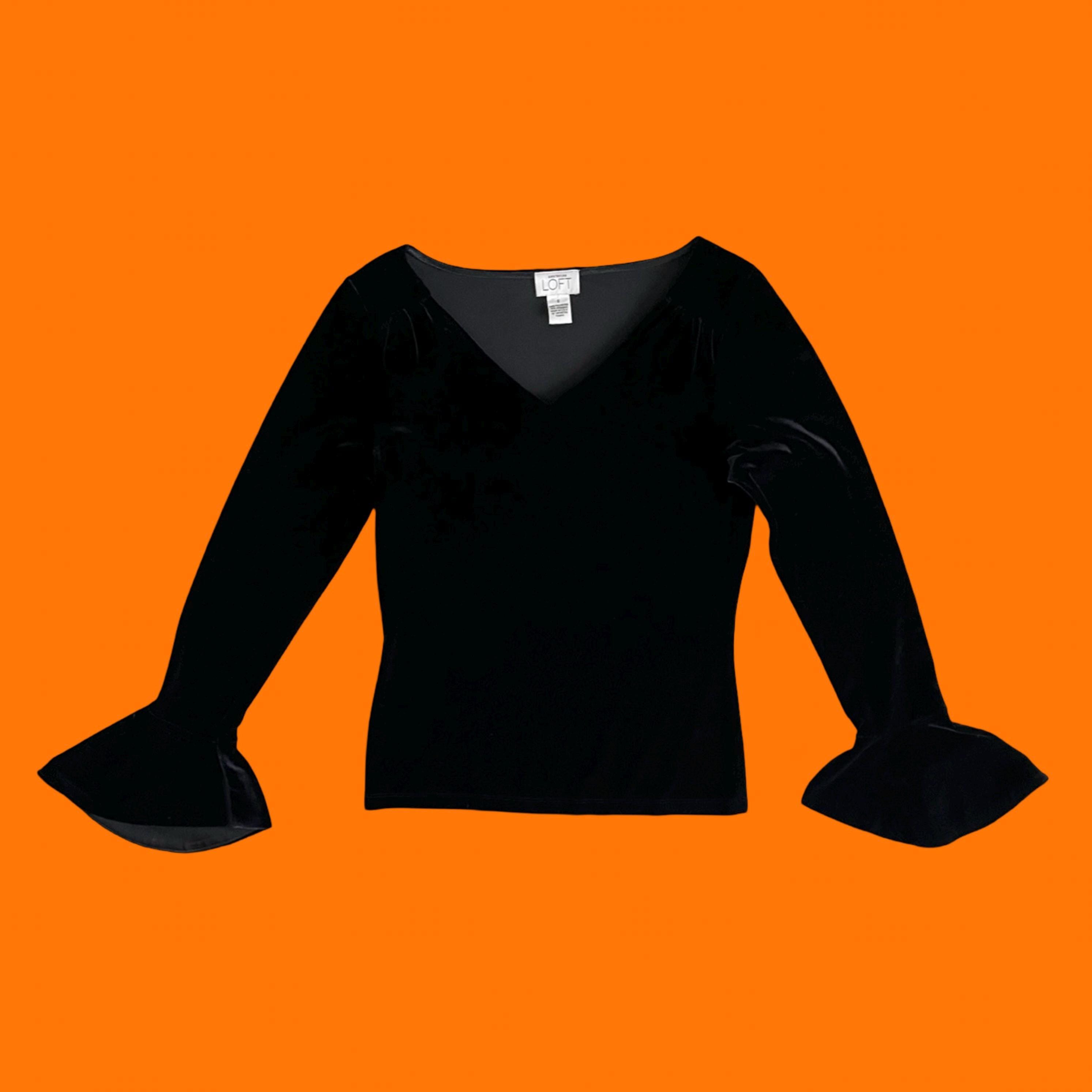 loft bell sleeve top
