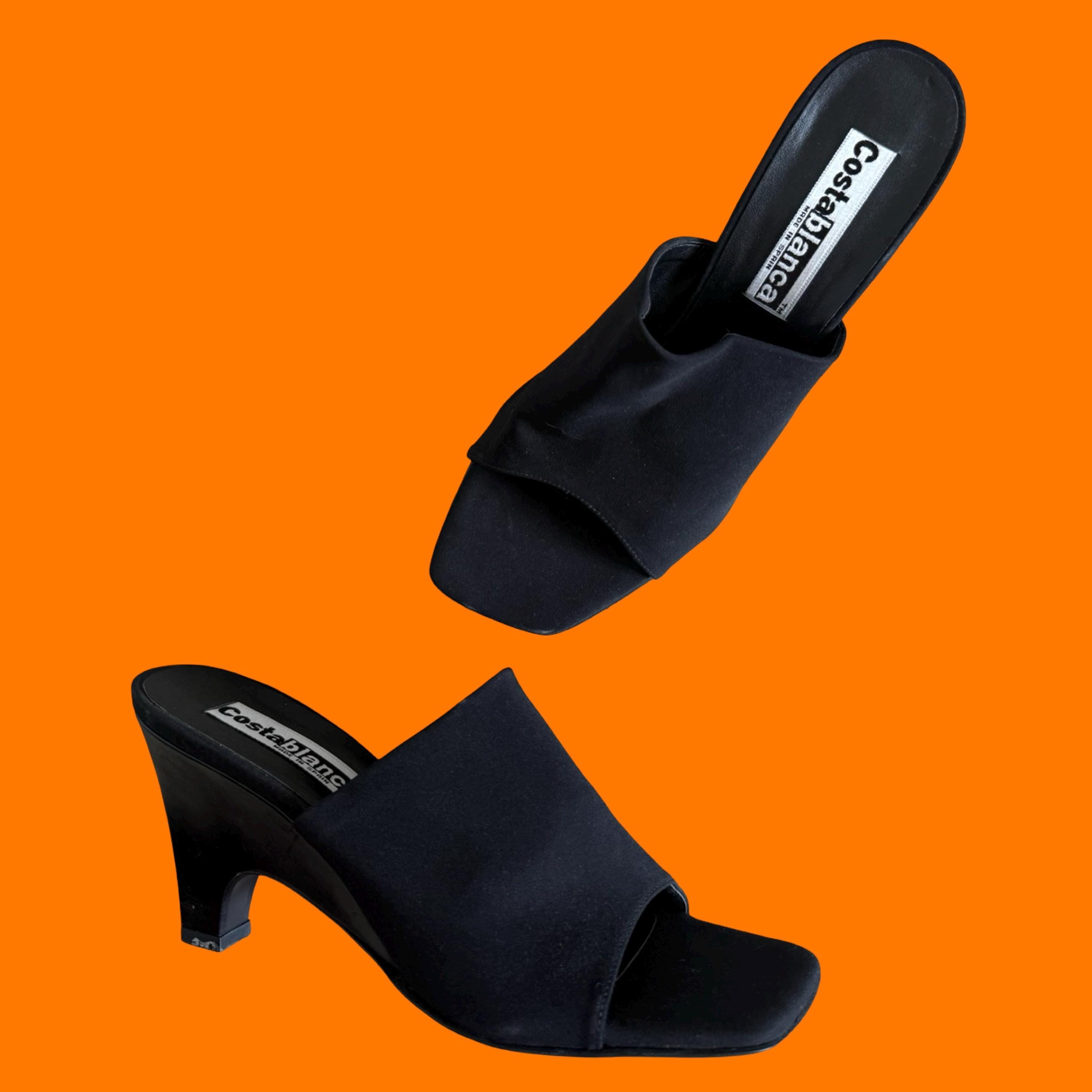Vintage Y2k Mules - Etsy