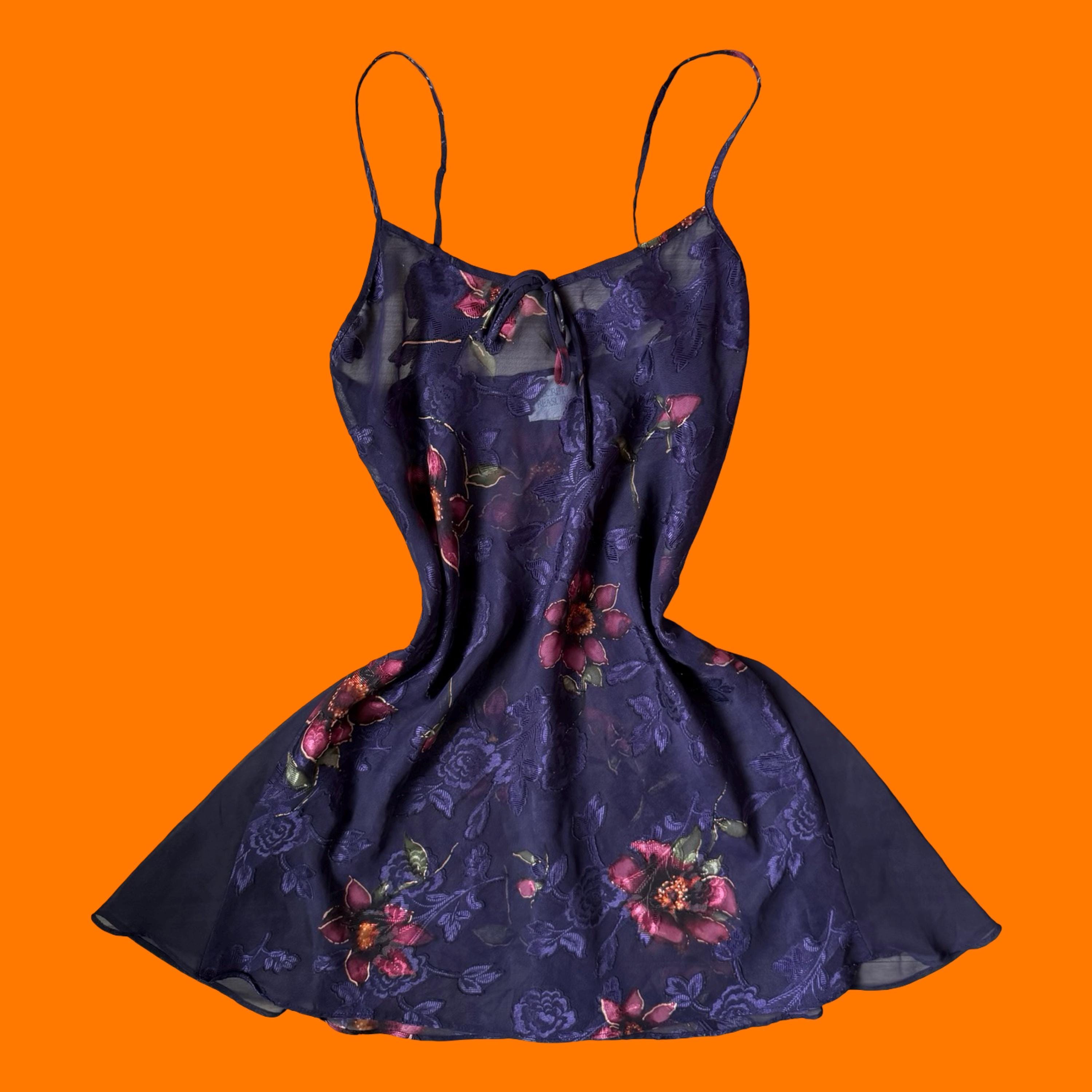 woman within formal evening dresses 90s Printed Fairy Hem Midi Dress – Calico main image 1