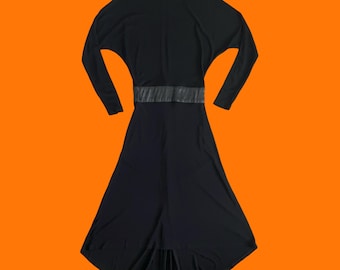 a line dress with slit Anais Dress  Bebe Organic