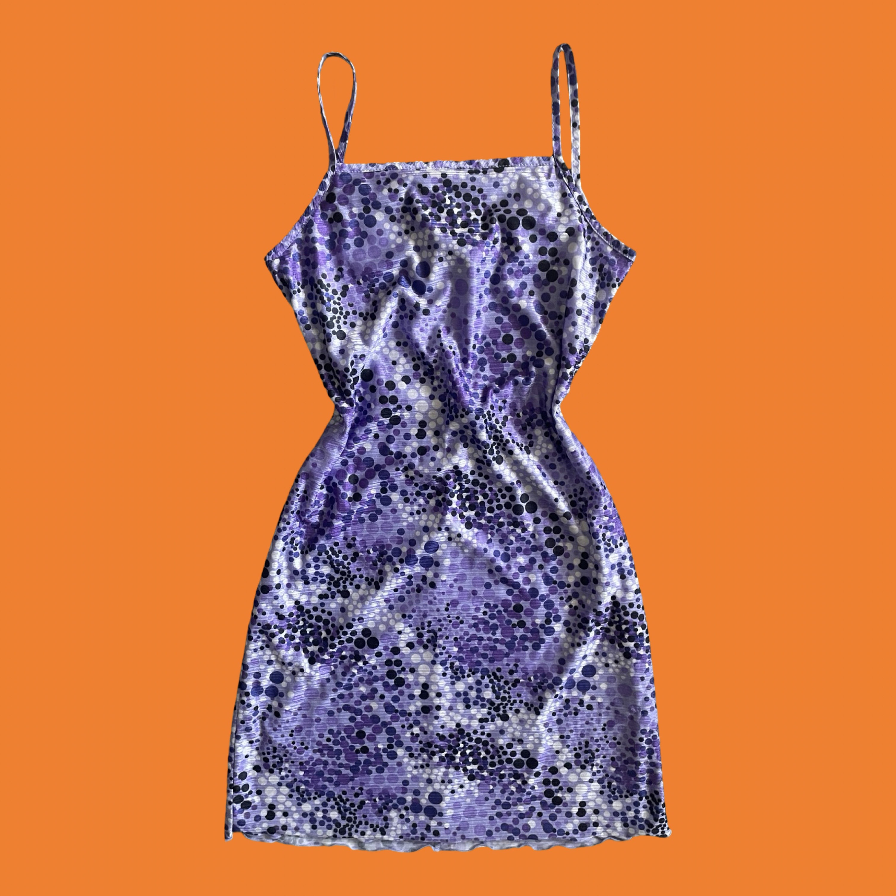open lace back dress Alison Purple Mini Dress main image 0