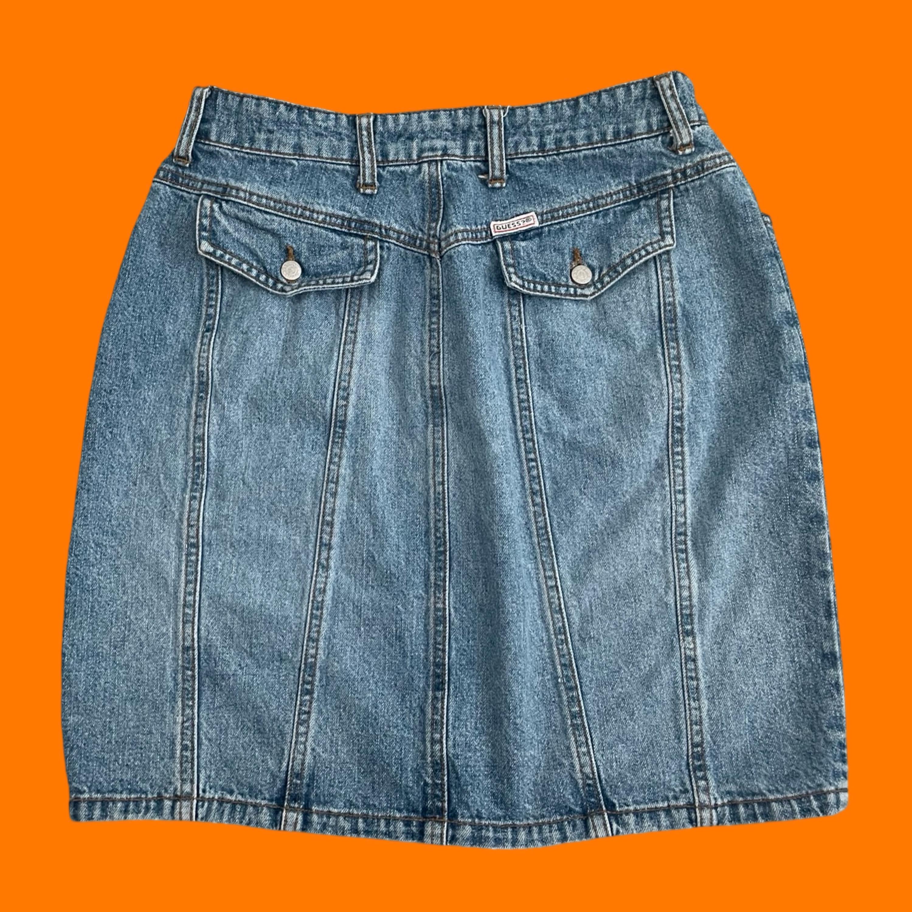90's Vintage Medium Wash Denim 100% Cotton High Waisted