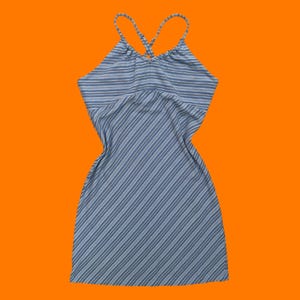 casual blue dress outfit Jolee Blue Striped Maxi Dress