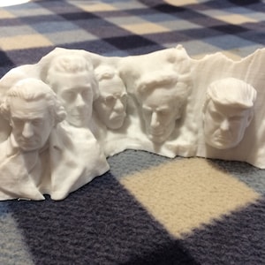 Mount Rushmore Donald Trump President 3D Printed Replica Sculpture Unique Gift Idea MAGA TRUMP 2020