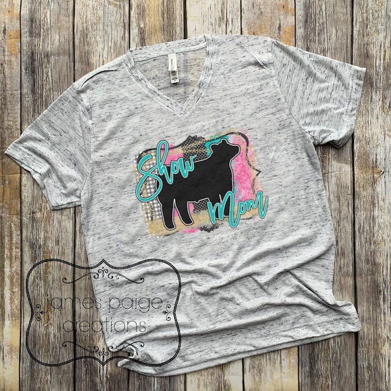 Show Mom Cow Shirt - Show Mom Cattle T-Shirt Show Mom Cow Shirt - Show Mom Cattle T-Shirt