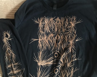 HHLL GRAVEROOTS SHIRT Longsleeve Large*Hand Painted*