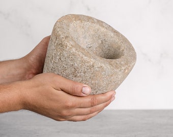 Vintage Stone Mortar / Bowl (Free Shipping)