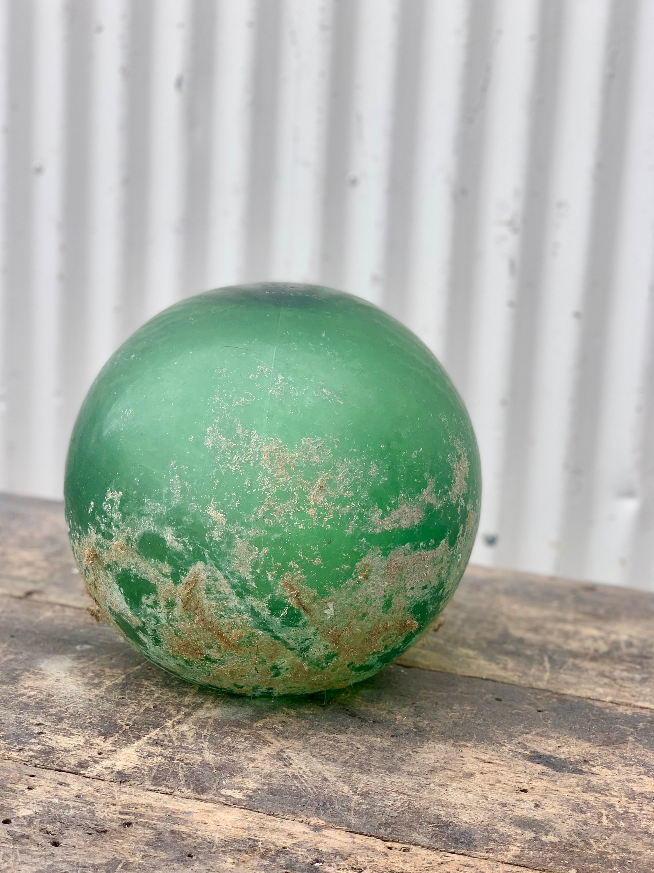 Vintage Chinese Glass Fishing Float