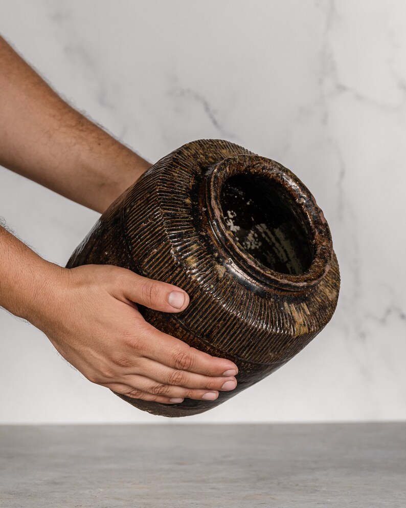 Vintage Mijiu Rice Wine Jar free Shipping Etsy