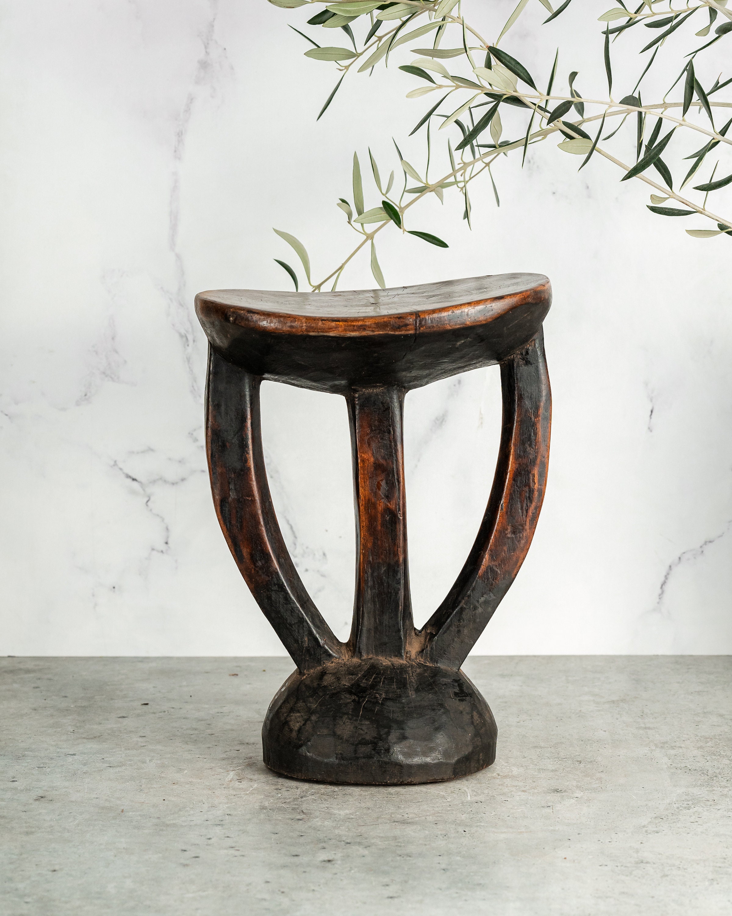 SENUFO STOOL 木彫りアフリカンスツール【ART OF BLACK】 African