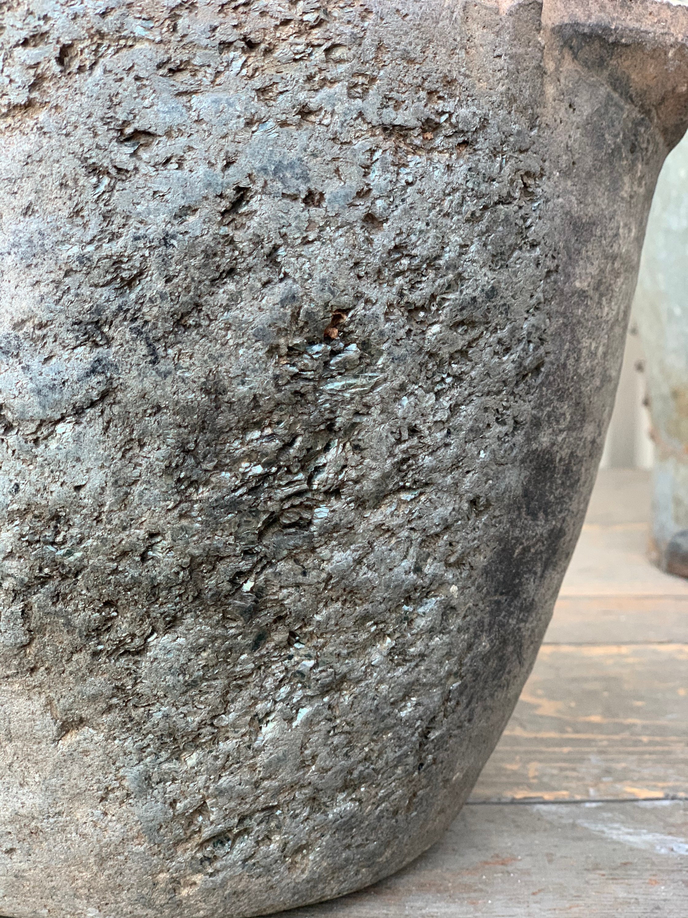 Vintage Soapstone Mortar Vessel {A} (Free Shipping)