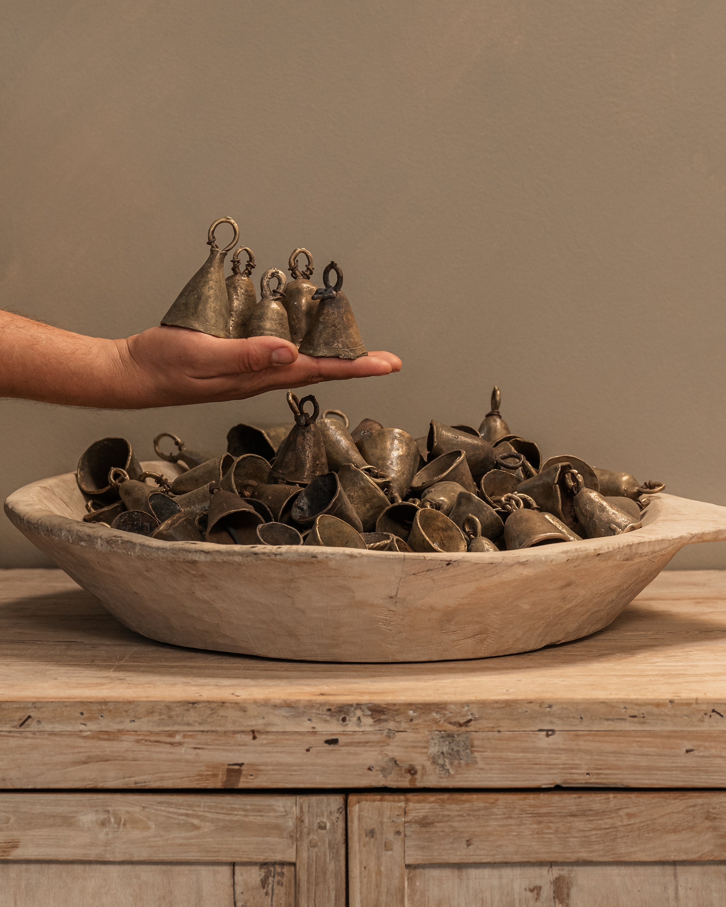 Antique Hand Bell - Etsy