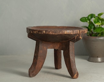 Antique Hand Carved African Senufo Stool  {X3} (Free Shipping)