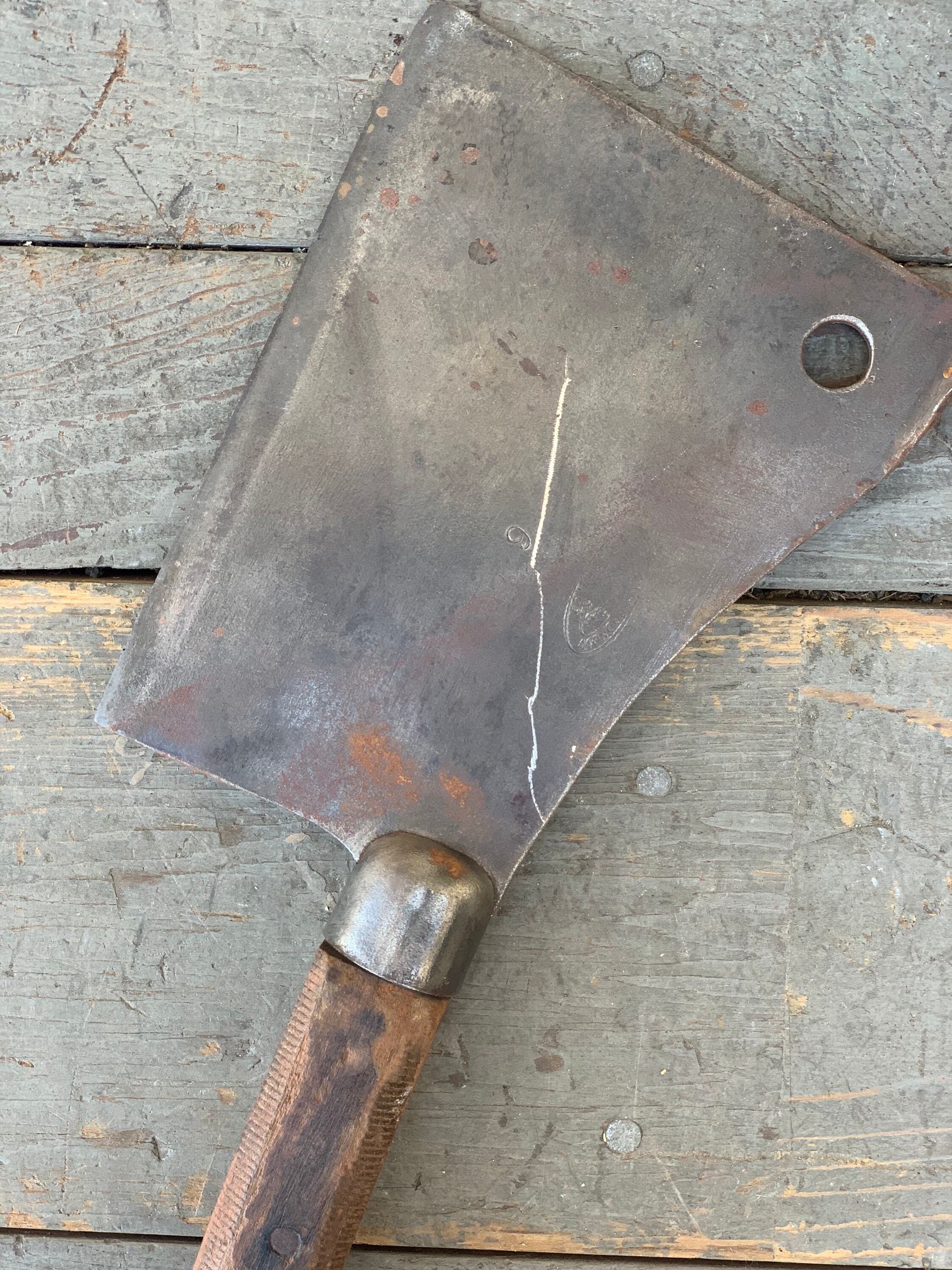 Vintage Butchers Cleaver (Free Shipping)