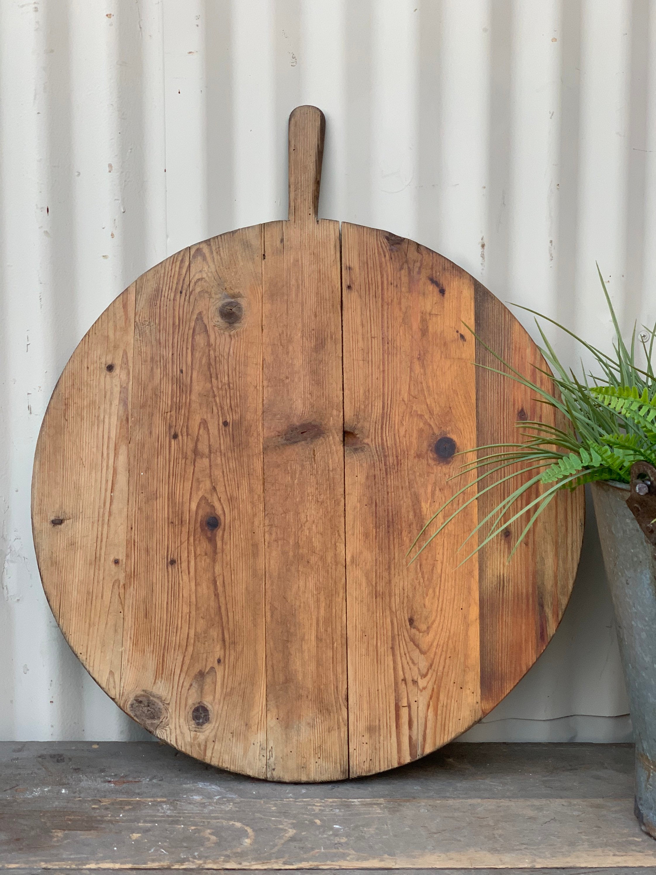 Vintage German Bread Board 20” {A} (Free Shipping)