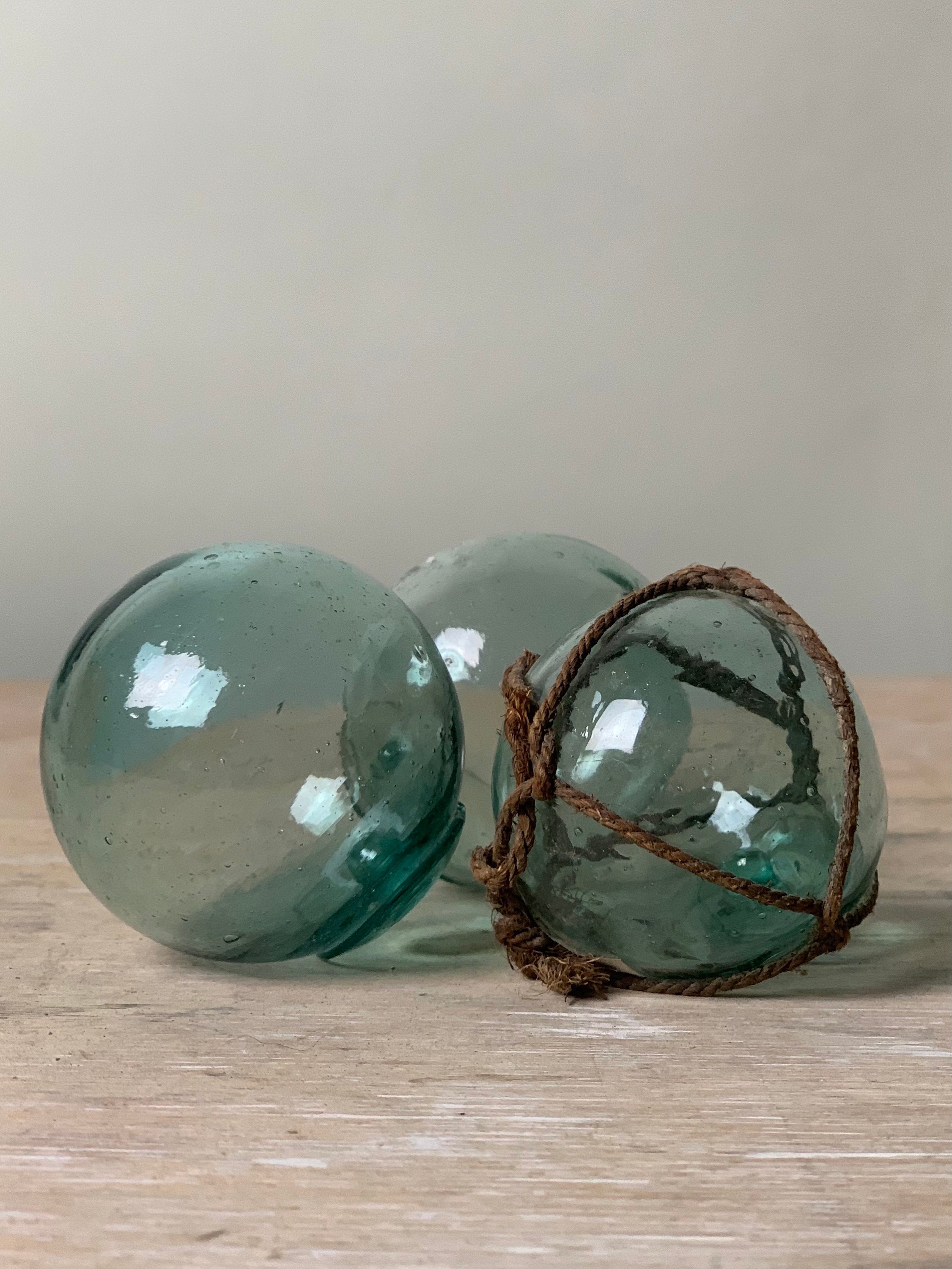 Vintage Japanese Fishing Float {Set Of Three) (Free Shipping)