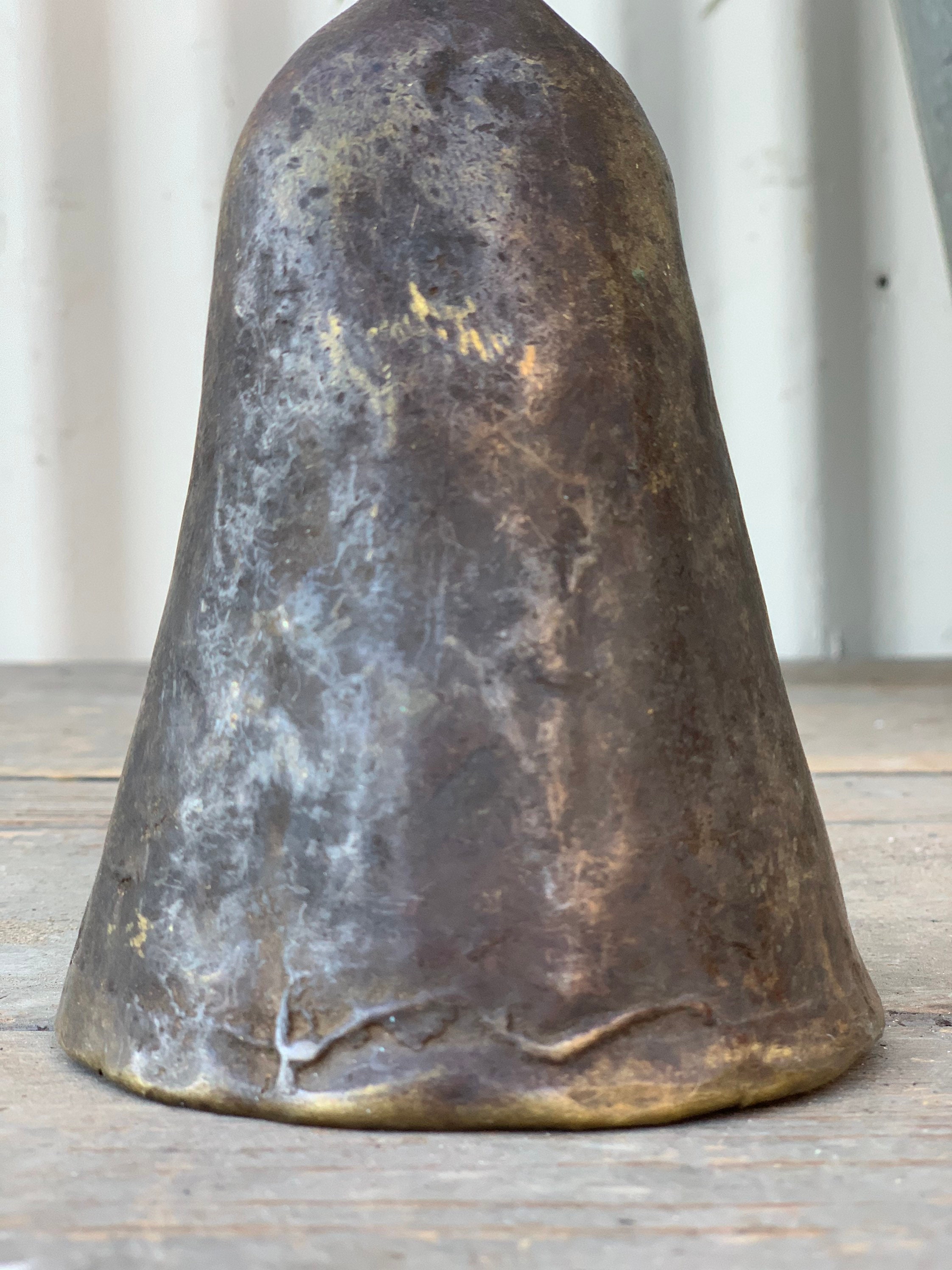 Antique African Cow Bell {H1} (Free Shipping)
