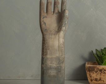 Vintage Black Porcelain Hand Mold - 1987 Home Decor - Etsy