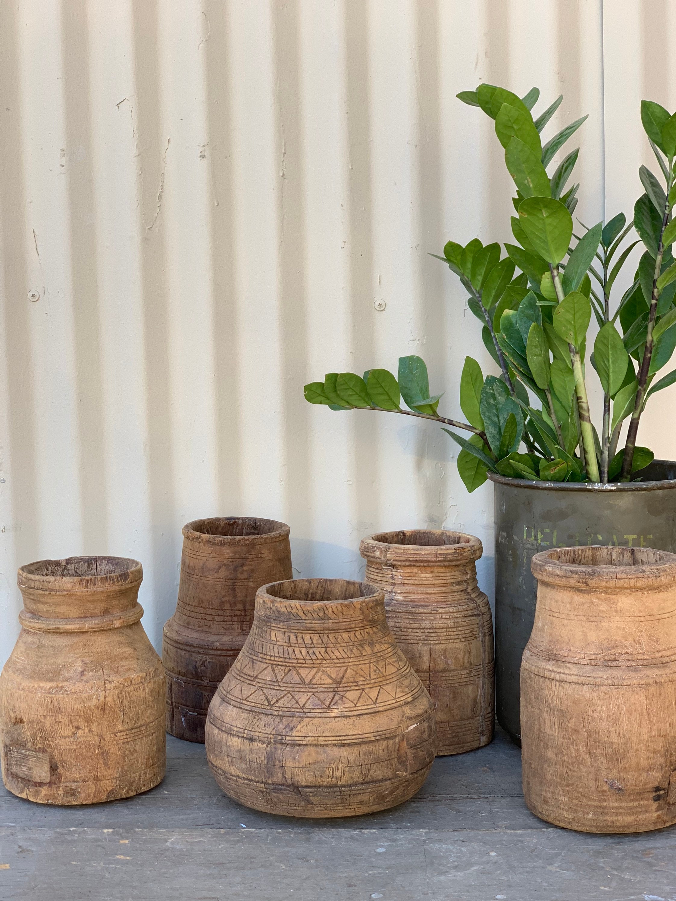 Rustic Vessel or vase (Free Shipping)