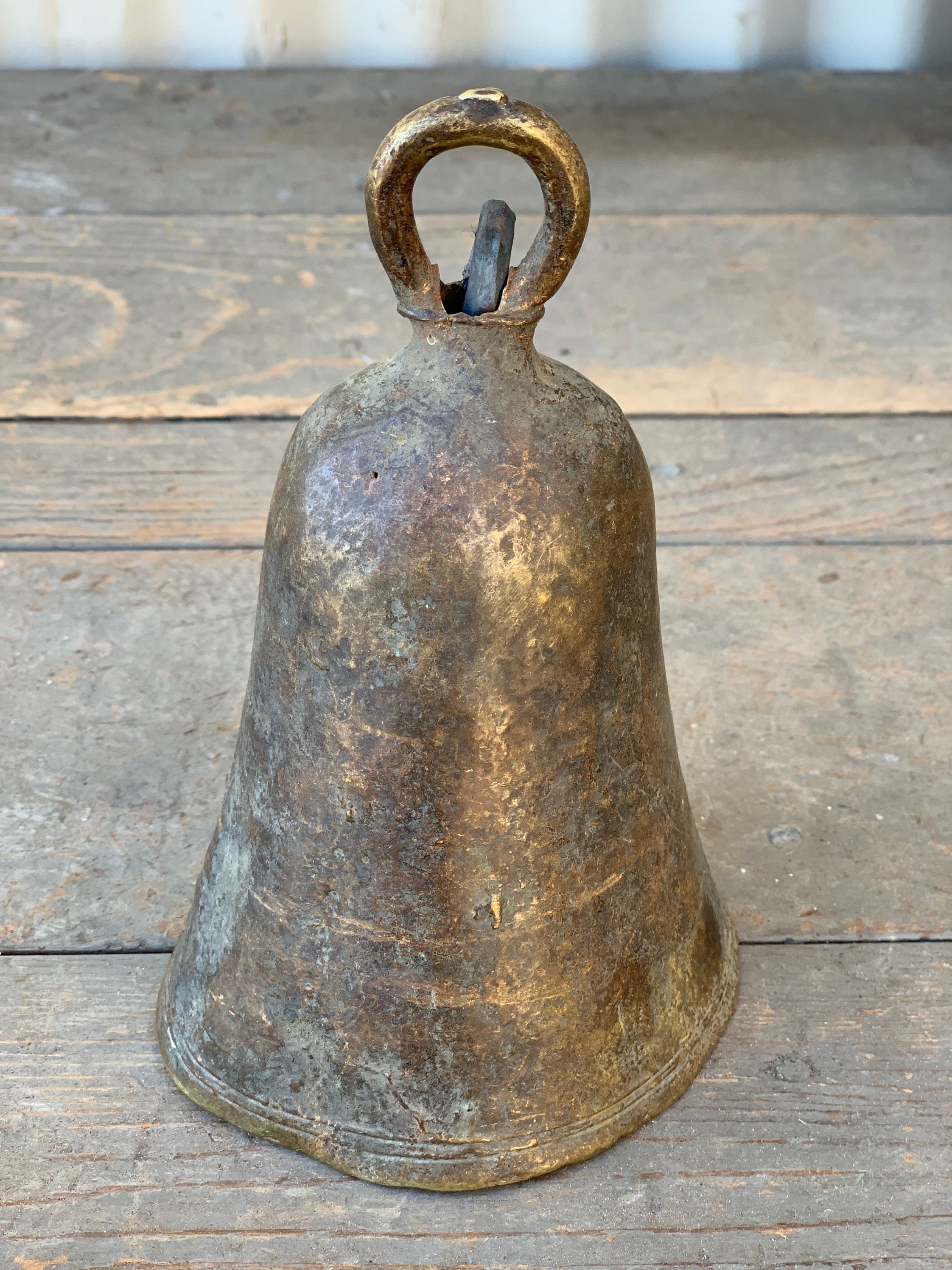 Antique African Cow Bell {K} (Free Shipping)