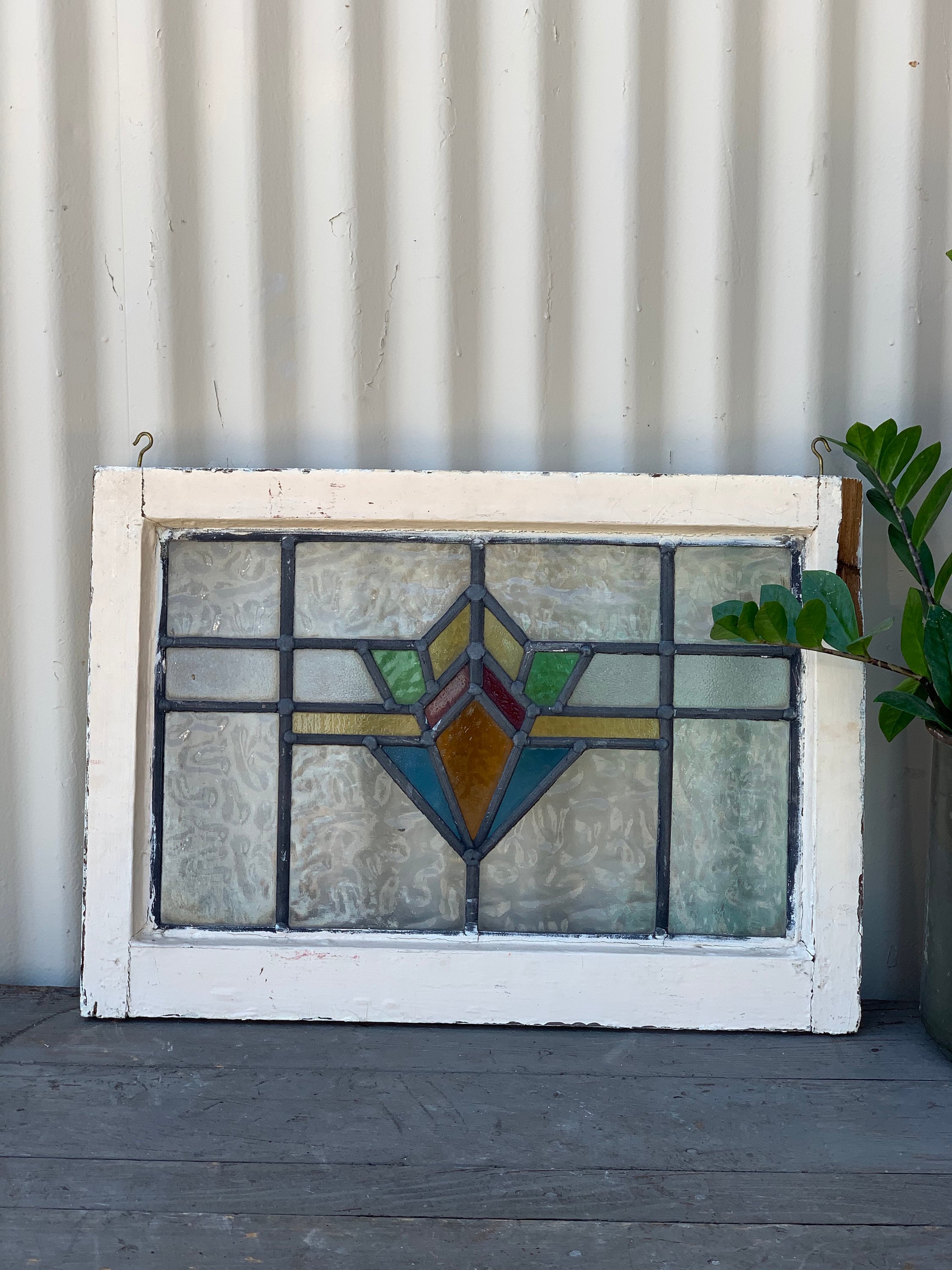 Antique Stained Glass Window