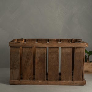 Vintage Folding Apple Crate (Free Shipping)